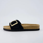 Leeds Leather Slide Sandals
