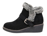 Rhodes Cozy Wedge Bootie