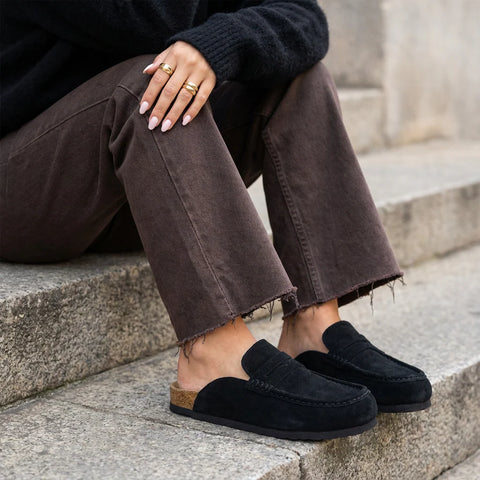 Fondu Leather Clogs