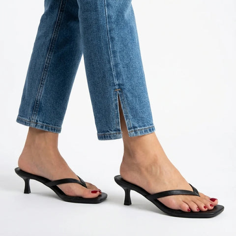 Miami Kitten Heel Sandals