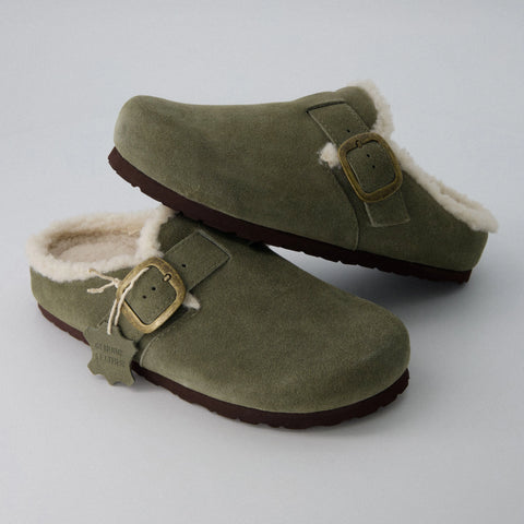 Haven Cozy Leather Clogs