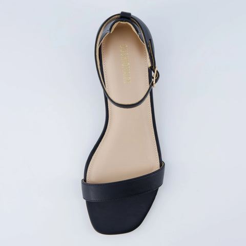 Solo Kitten Heel Sandal