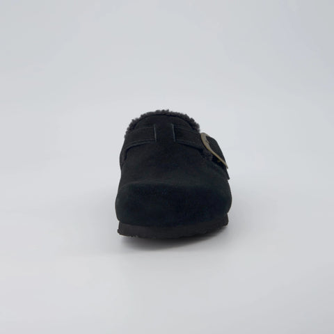Haven Cozy Leather Clogs