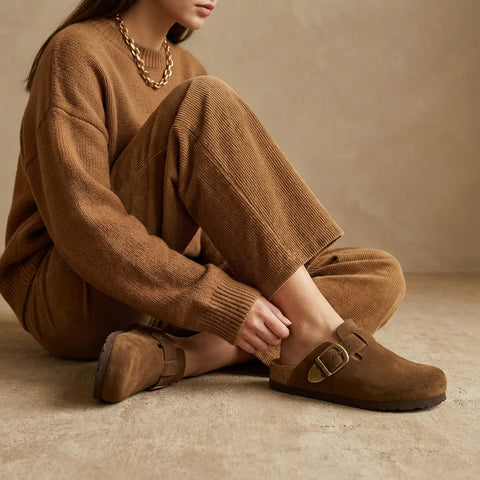 Hamlet Leather Clogs