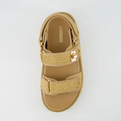 Shore Raffia Platform Sandal
