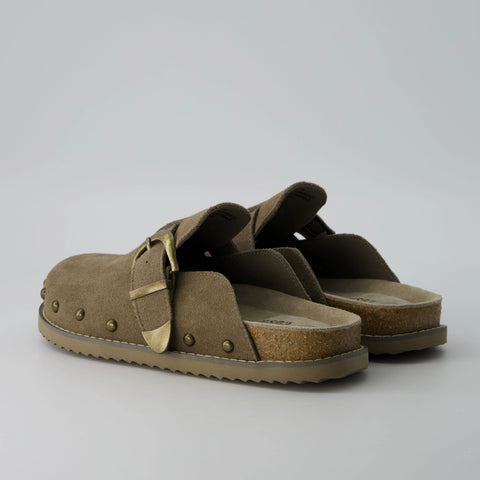 Bronco Suede Clogs