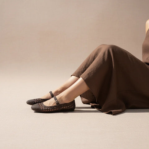Windsor Woven Mary Jane