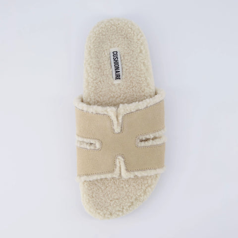 Cuddle Shearling Footbed Sandal