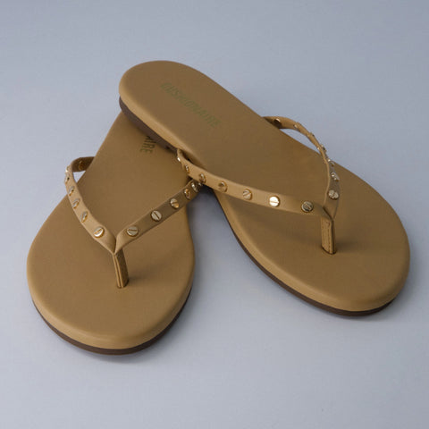 Confetti Studded Flip-Flops