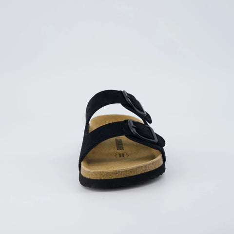 Logo Leather Sandal