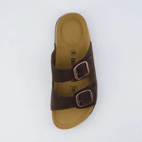 Logo Leather Sandal