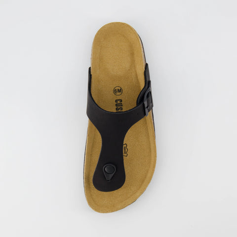 Leah Cork Footbed Thong Sandal