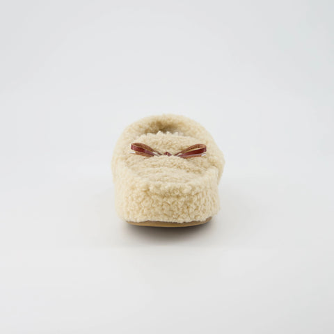 Star Sherpa Moccasin Slippers