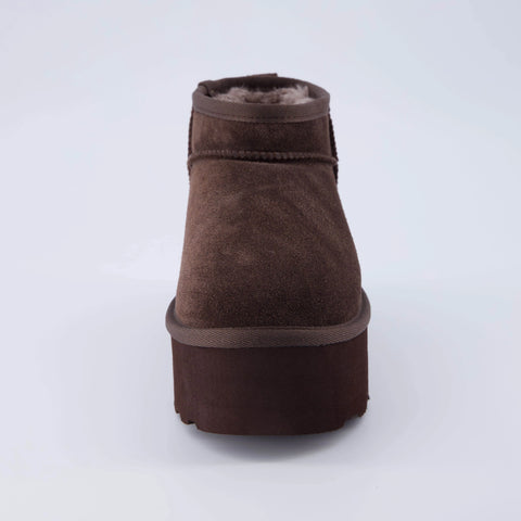Hippy Cozy Platform Ankle Boot