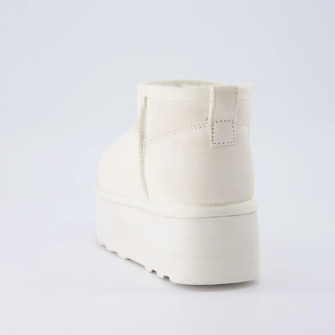 Hippy Cozy Platform Ankle Boot