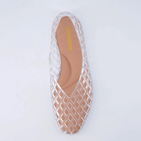 Siesta Lattice Ballet Flats