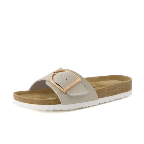 Leeds Leather Slide Sandals